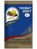 Защита от болезней и паутинного клеща Тиовит Джет, 30г., Зеленая аптека