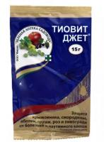 Защита от болезней и паутинного клеща Тиовит Джет, 15г., Зеленая аптека