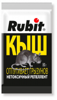 Отпугиватель грызунов, Кыш, нетоксичный репеллент,  80г., Рубит, Летто