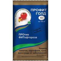 Защита от заболеваний против фитофтороза Профит Голд, 6г., Зеленая аптека