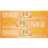 Пластины от комаров Комарикофф детский, 10шт., без запаха