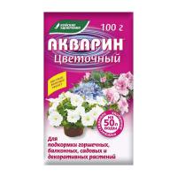 Комплексное минерально удобрение, Акварин цветочный 100г., Буйские удобрения