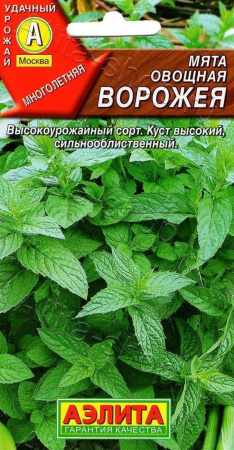 Мята овощная Ворожея, 004г., ЦП, Аэлита