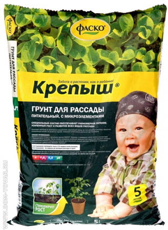 Грунт Крепыш рассадный 5л Фаско+