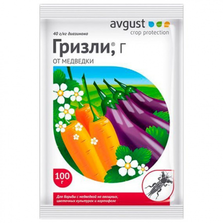 Средство от медведки Гризли, 100г, Август