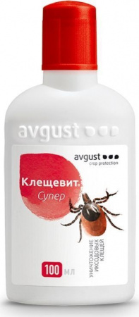 Защита от клещей, Клещевит, 100мл, Август