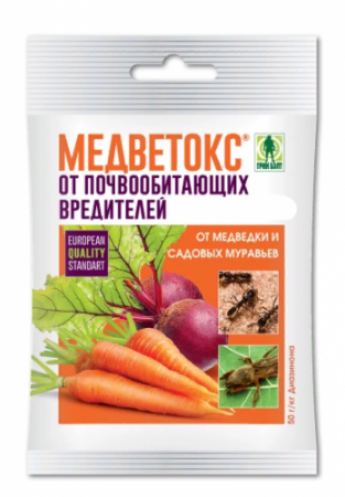 Защита от почвообитающих вредителей, Медветокс, 30гр., Грин бэлт