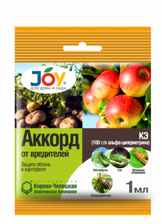 Защита от вредителей, Аккорд, 1мл., Джой