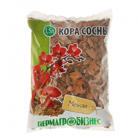 Кора сосны мелкая 1,5л Пермагробизнес