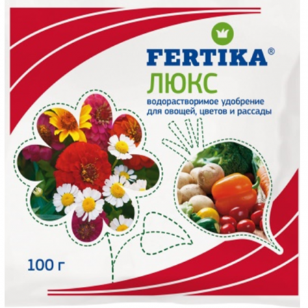 Удобрения, Фертика Кристалон, Цветочный, 100г.