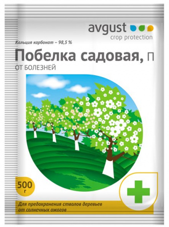 Садовая побелка, защита от болезней, 500г., Грин бэлт