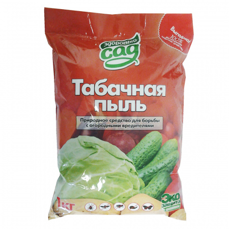 Природный инсектицид Табачная пыль 1кг,. Здоровый сад
