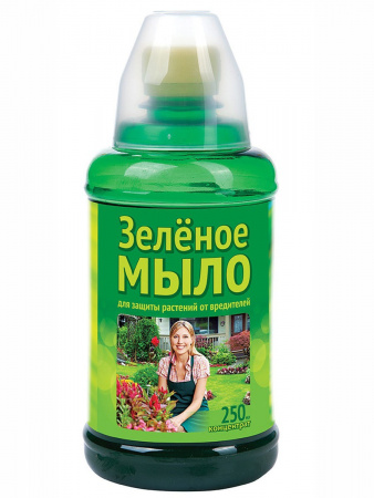 Защита растений от вредителей, Зеленое мыло, 250мл., Ваше хозяйство